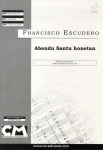 Portada de la partitura Abendu Santu honetan (CM, 2000)